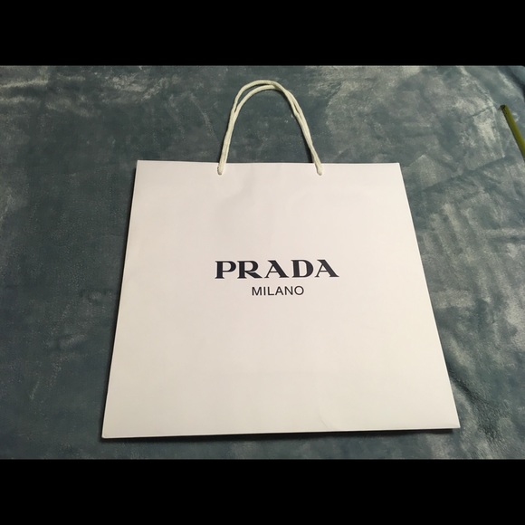 prada shopping bags